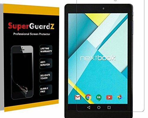 SuperGuardZ [3-Pack] For Nextbook Ares 8L Screen Protector [Lifetime Replacement], Ultra Clear, Anti-Scratch, Anti-Bubble