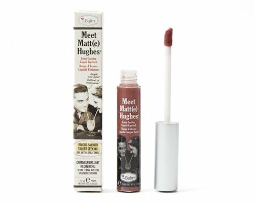 theBalm Meet Matt(e) Hughes Long Lasting Liquid Lipstick , Sincere ,0.25 Ounce