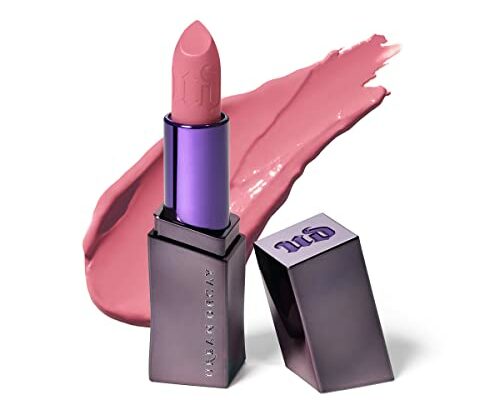 URBAN DECAY Vice Hydrating Lipstick (Weho - Bright Baby Pink - Cream Finish), Creamy Formula, Moisturizing Lip Color with Aloe Vera & Avocado Oil, Vegan, Cruelty-free - 0.11 oz