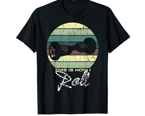 Vintage Hoverboard This Is How I Roll Hoverboard Rider T-Shirt