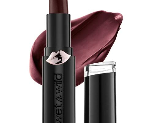 wet n wild Mega Last Matte Lip Color, Semi Matte Hyaluronic Acid Infused, Long Lasting Full Coverage for a Nourishing Pout, Cruelty-Free & Vegan - Cherry Bomb