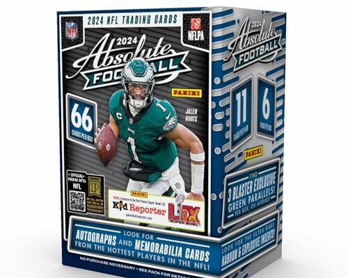 2024 Panini Absolute Football NFL Trading Cards Blaster Box