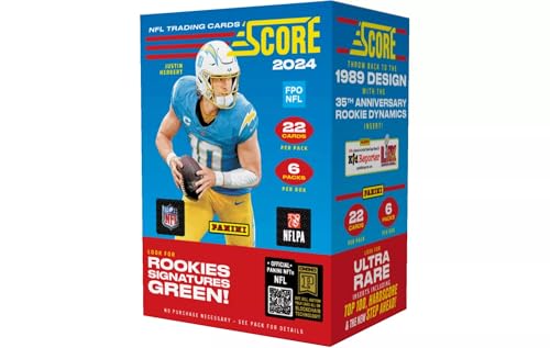 2024 Panini Score Football Trading Cards NFL Blaster Box