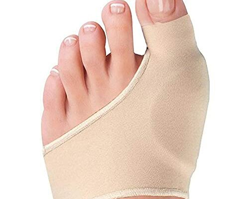 2 Bunion Relief Pads Sleeve - Bunion Splint Orthopedic Bunion Corrector Socks - Gel Pad Elastic Cushions Men and Women (1 Pair)