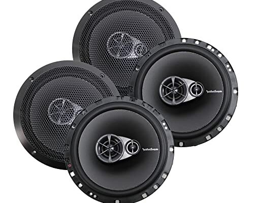 4 New Rockford Fosgate R165X3 6.5" 180W 3 Way Car Audio Coaxial Speakers Stereo