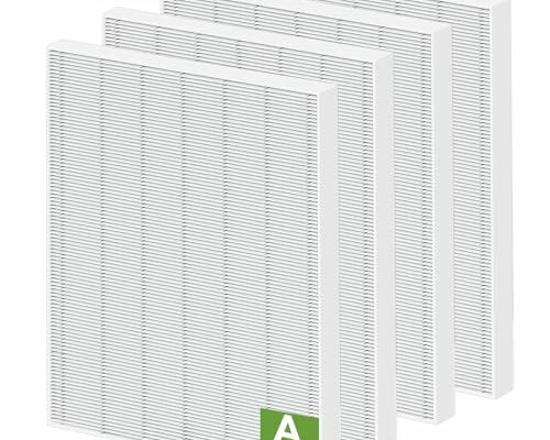 4 Pack 115115 HEPA Replacement Filter A Size 21 - Compatible with Winix PlasmaWave Air Purifier C535 5300 5300-2 6300 6300-2 P300 AM90 C909 9800，C535 Filter A