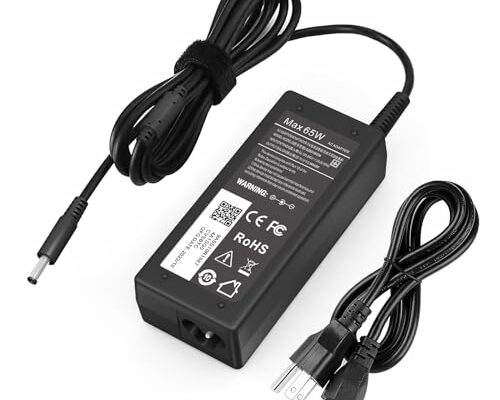 65W Charger for Dell Laptop Charger,AC Adapter for Dell Inspiron 15 3000 5000 Series 15-3552 3555 3558 3565 3567 5551 5552 5555 5558 5559 Laptop Power Supply Cord