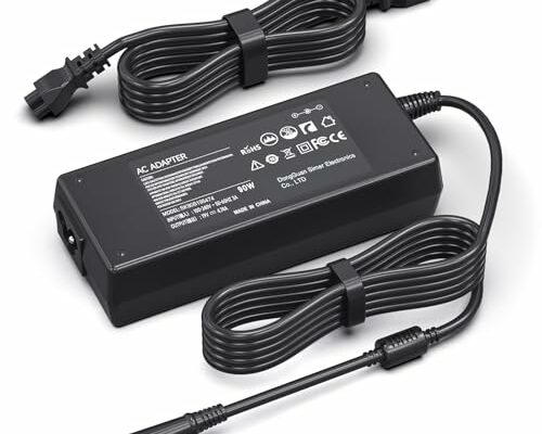 90W Power Cord for HP Pavilion All-in-One Desktop Charger HP 18'' 19'' 20" 21" 32" HP Pavilion (N193) 20" 23'' PC 18-5110 19-2304 20-B010 20-B013W Monitor Charger Gaming Power Supply