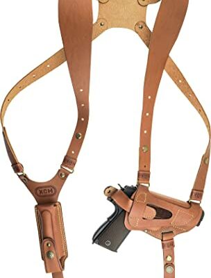 Ambidextrous Shoulder Holster for 1911, Sig Sauer P938, Colt Defender, Springfield 911 .380ACP, Tokarev, Zastava M70/M57A, Norinco-213, Type-54, Beretta Cheetah, subcompact Handguns