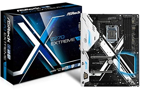 ASRock Z270 EXTREME4 LGA1151/ Intel Z270/ DDR4/ Quad CrossFireX & Quad SLI/ SATA3&USB3.1/ M.2/ A&GbE/ ATX Motherboard