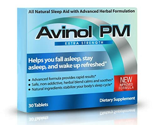 Avinol PM Extra Strength - Natural Sleep Supplement (30ct)