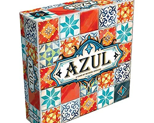 Azul Board Game - Strategic Tile-Placement Game for Family Fun, Great Game for Kids and Adults, Ages 8+, 2-4 Players, 30-45 Minute Playtime, Made by Plan B Games