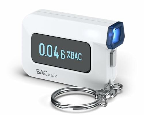 BACtrack C6 Keychain Breathalyzer | Professional-Grade Accuracy | Optional Wireless Smartphone Connectivity | Compatible w/ Apple iPhone, Google & Samsung Android Devices | Apple HealthKit Integration