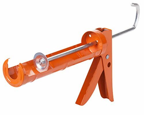 Bates- Caulking Gun, 10:1 Thrust Ratio, Orange, Caulking Tool Gun, Caulk Gun No Drip, Hand Caulking Guns, Silicone Gun, Caulking Gun Tool, No Drip Caulk Gun, Caulk Guns, Caulking Gun Dripless