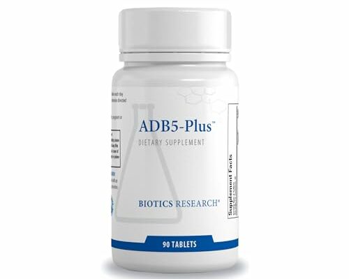 Biotics Research ADB5-Plus Support Healthy Adrenal Gland Function, Support Healthy Cortisol Levels, Positive Response to Stress, Healthy Energy Levels. 90 Tablets