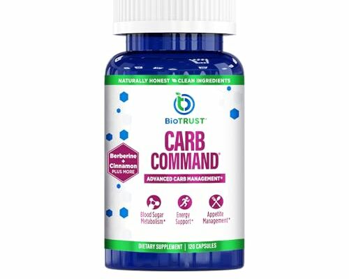 BioTrust Carb Command - Carb Management Supplement, Metabolic Support for Ketosis, Supports Keto, Low Carb and Paleo Lifestyle (60 Servings)