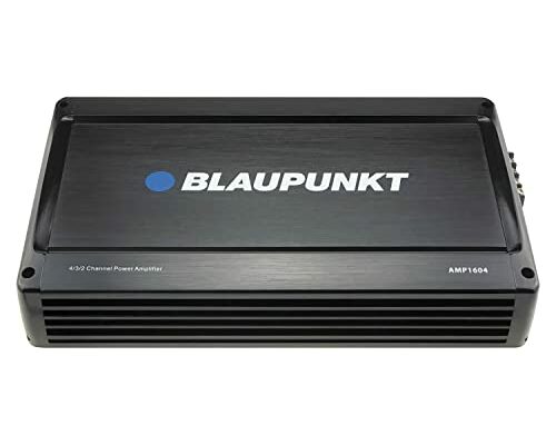 BLAUPUNKT 1600W 4-Channel, Full-Range Amplifier AMP1604, Black