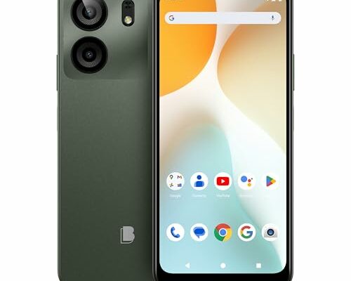 BLU F5| 5G | 2024 | All-Day Battery | Unlocked | 6.6” HD+ Display | 128GB | Dual 50MP | US Version | Green