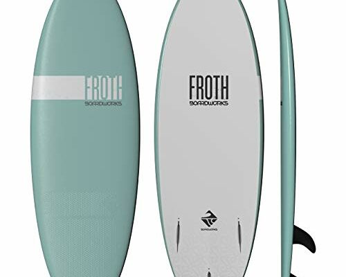 Boardworks Froth! | Soft Top Surfboard | 3 Fins | Wake Surfboard | 5' 6" | Mint