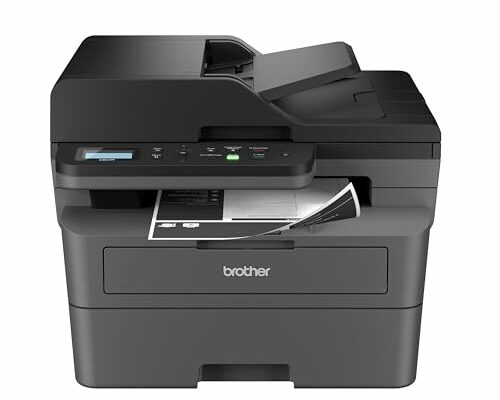 Brother DCP-L2640DW Wireless Compact Monochrome Multi-Function Laser Printer with Copy and Scan, Duplex, Mobile, Black & White | Includes Refresh Subscription Trial(1), Amazon Dash Replenishment Ready