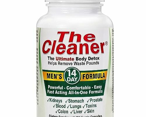 Century Systems The Cleaner Detox, Powerful 14-Day Complete Internal Cleansing Formula for Men, Support Digestive Health, 104 Vegetarian Capsules