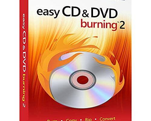 Corel Easy CD & DVD Burning 2 | Disc Burner & Video Capture [PC Disc]