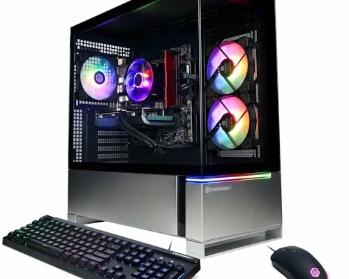 CyberPowerPC Gamer Xtreme VR Gaming PC, Intel Core i5-13400F 2.5GHz, GeForce RTX 4060 8GB, 16GB DDR5, 1TB PCIe Gen4 SSD, WiFi Ready & Windows 11 Home (GXiVR8060A24)