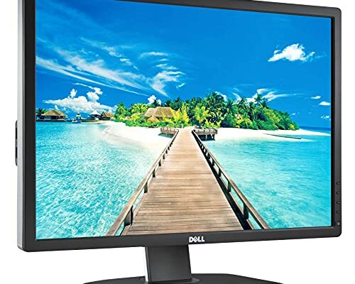 Dell U2412M UltraSharp 24 Inch LED Backlit Monitor, VGA, Display Port, DVD-D Port, Audio DC Out, 16.7 Million Colors, 178 Degree Viewing Angle, Vertical Horizontal Refresh Rate : 60/80 (Renewed)