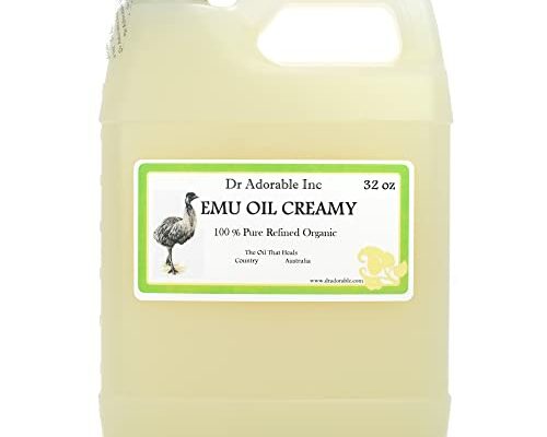 Dr Adorable - 32 oz - Creamy Emu Oil - 100% Pure Natural Organic