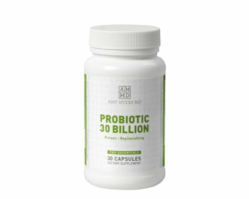 Dr. Amy Myers Best Probiotics 30 Billion CFU Per Capsule - for Women & Men - Powerful Combination of Doctor Approved Strains - Supports Healthy Digestion and Gut Bacteria Balance - One Month Supply