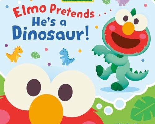 Elmo Pretends... He's a Dinosaur! (Sesame Street)