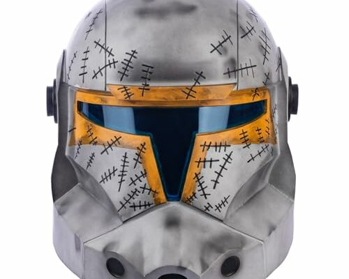 Evere SW Clone Arc Commander Helmet Cosplay Deluxe Halloween Collectible Prop (Capt-Gregor)