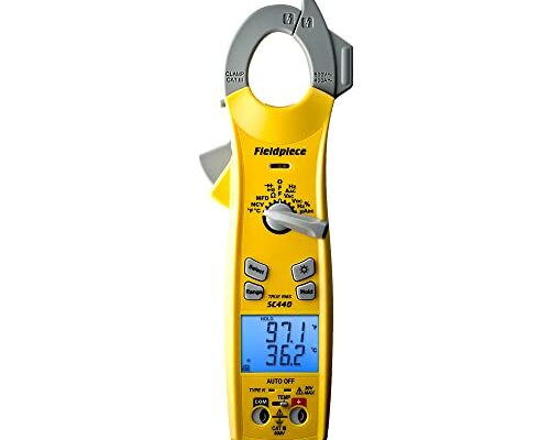 Fieldpiece SC440 True RMS Clamp Meter with Temperature, Inrush Current, Capacitance and Backlight