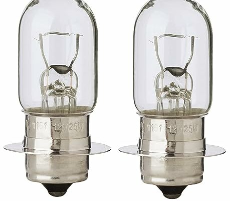 Flosser Incandescent P15s-25-1 25W 1151 Headlight Bulbs Replacement Scooter ATV UTV 0453570 (Pack of 2)