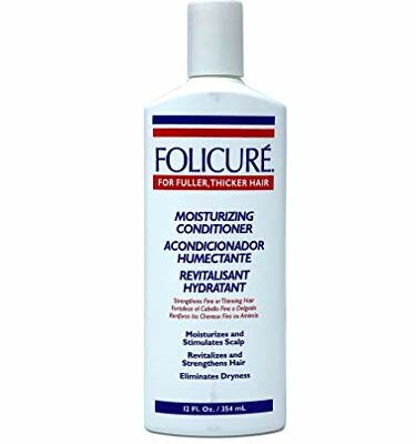 Folicure Moisturizing Conditioner for Fuller, Thicker Hair 12 Oz