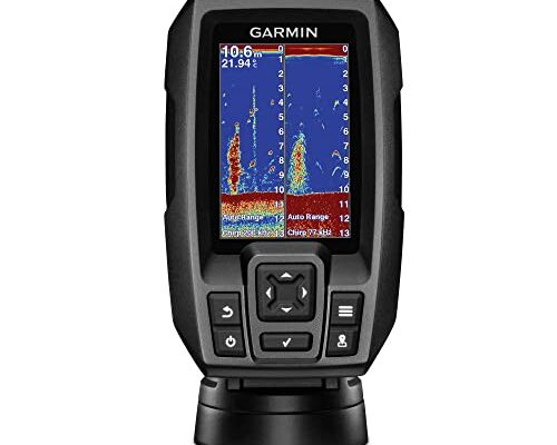 Garmin 010-01550-00 Striker 4 with Transducer, 3.5" GPS Fishfinder with Chirp