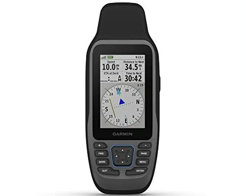 Garmin GPSMAP 79sc, Marine GPS Handheld Preloaded With BlueChart g3 Coastal Charts, Rugged Design and Floats in Water