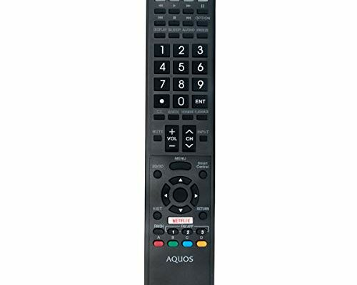 GB172WJSA Replace Remote Applicable for Sharp Aquos TV LC-70LE660U LC-80LE661U LC-70C6600U LC-70EQ30U LC-70LE661U LC-60EQ30U LC-60LE661U LC-60LE660U LC-60C6600U LC70LE660U LC80LE661U LC70C6600U