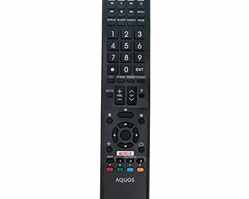 GB173WJSA RRMCGB173WJSA Replacement Remote Applicable for Sharp Aquos TV LC-80UH30U LC-70UH30U LC-70UE30U LC-70UC30U LC-60UE30U LC-80UE30U LC80UH30U LC70UH30U LC70UE30U LC70UC30U LC60UE30U LC80UE30U