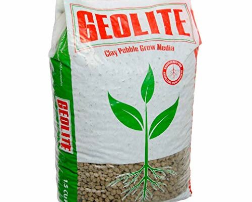 GEOLITE GMGC45L Clay Pebble Grow Media, Gray, 1.5 Cu. Ft.