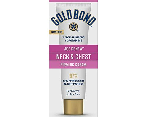 Gold Bond Age Renew Neck & Chest Firming Age Renew Cream, 2 oz., Clinically Tested Skin Firming Cream