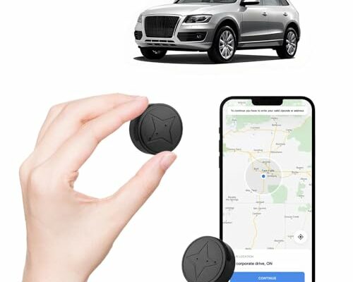 GPS Tracker for Vehicles - No Monthly Fee, Hidden Car Tracking Device for Real-Time Monitoring, Perfect for Vehicles, Kids, Pets, and Asset Security