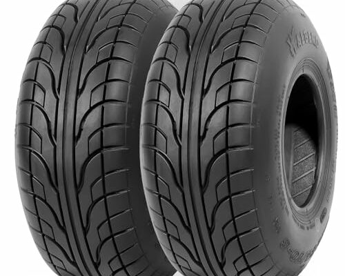 HALBERD 145/70-6 Go Kart Street Mini Bike ATV Tires, 4 PR 145 70-6 Off-road Tires, Tubeless, Pack of 2, P349