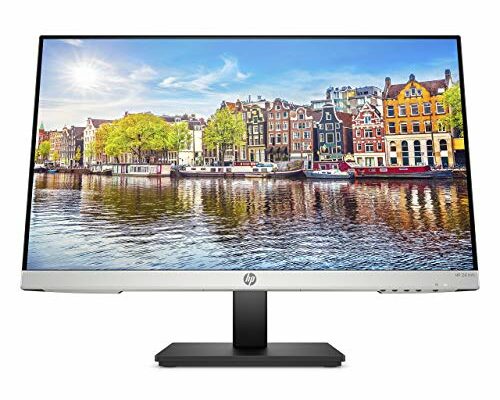 HP 24mh FHD Computer Monitor with 23.8-Inch IPS Display (1080p) - Built-In Speakers and VESA Mounting - Height/Tilt Adjustment for Ergonomic Viewing - HDMI and DisplayPort - (1D0J9AA#ABA)