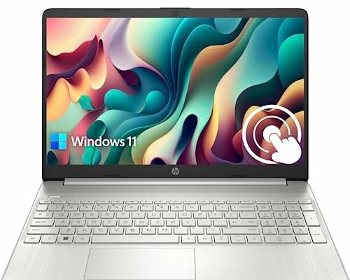 HP Newest Pavilion 15.6" HD Touchscreen Anti-Glare Laptop, 16GB RAM, 1TB SSD Storage, Intel Core Processor up to 4.1GHz, Up to 11 Hours Long Battery Life, Type-C, HDMI, Windows 11 Home, Silver