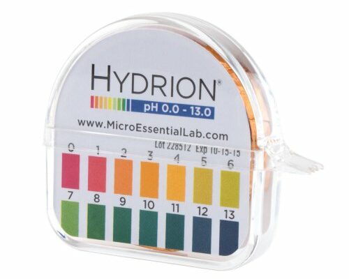 Hydrion Ph Paper (93) with Dispenser and Color Chart - Full Range Insta Chek ph- 0-13