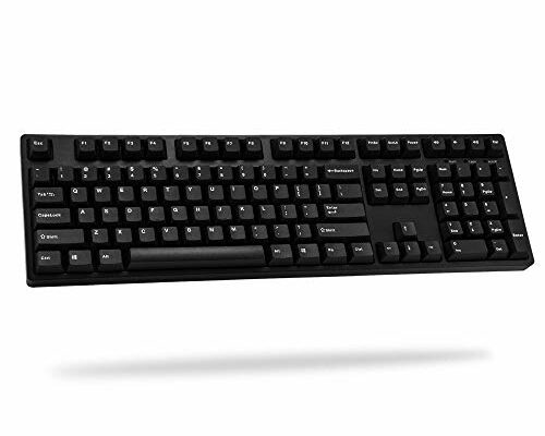 ikbc CD108 V2 Mechanical Keyboard, Cherry MX Clear Switch, Full Size with Mistel PBT Keycaps, Windows/Mac