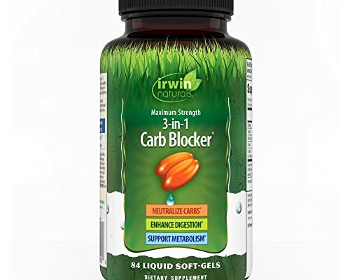 Irwin Naturals Maximum Strength 3-in-1 Carb Blocker 84 Count