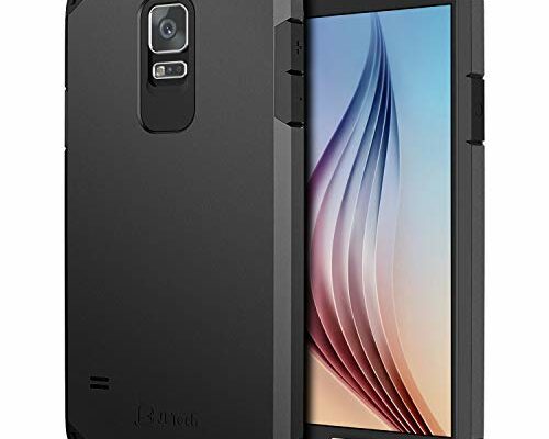 JETech Case for Samsung Galaxy S5, Protective Cover (Black)