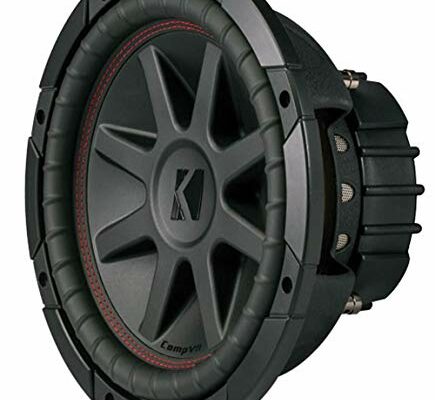 Kicker CompVR 10-Inch (25cm) Subwoofer, DVC, 2-Ohm, 350W